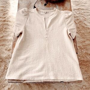 WOMEN’S LOFT SHORT PUFF SLEEVE TOP✨✨